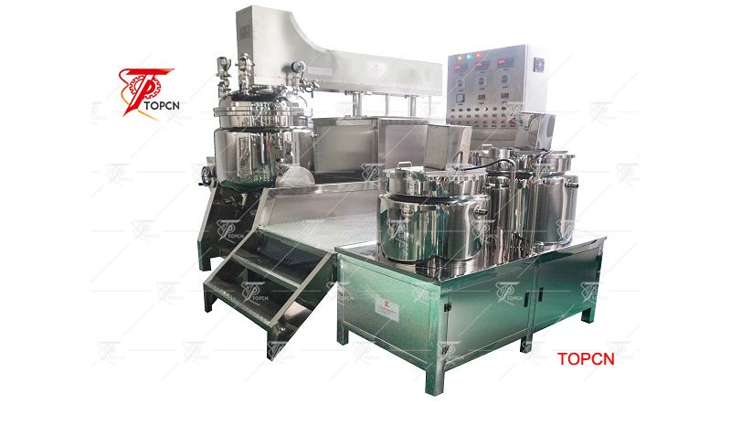 200L Vacuum Emulifying Mixer Homogenizer Machine for Cosmetic Cream