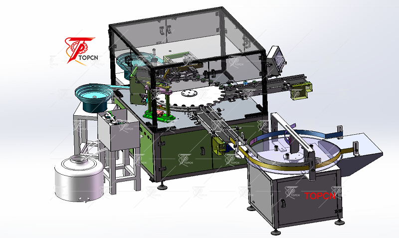 Small Bottle Automatic perfume production equipment filling line 