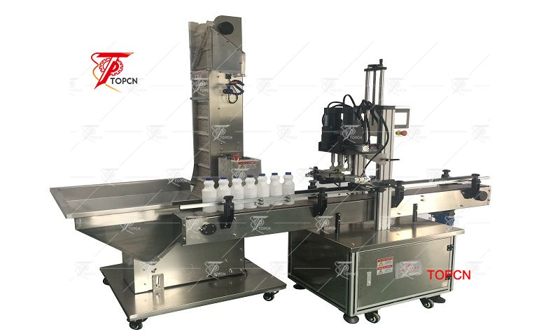Automatic Linear Lug Capping Machine  