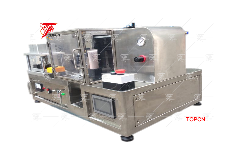 Manual semi automatic ultrasonic sealing toothpaste plastic cosmetic tube sealer machine 