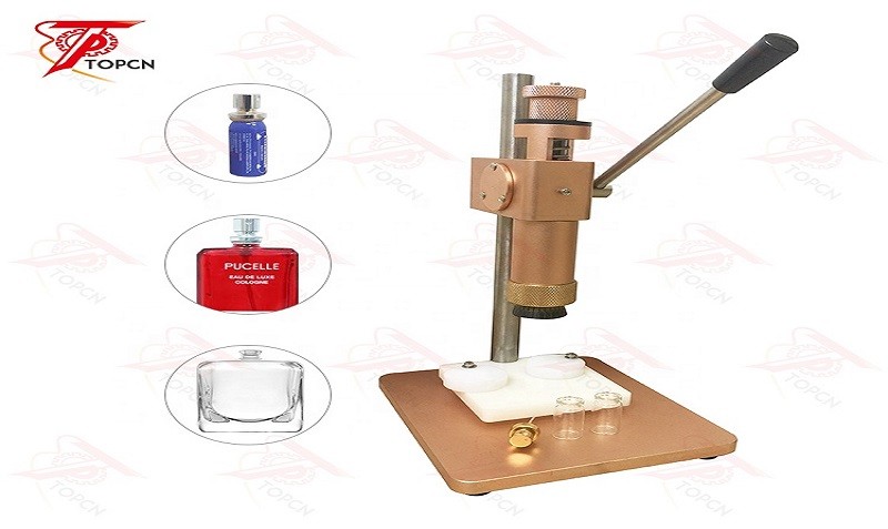 Manual Perfume Glass Bottle Crimping  Machine Capper 