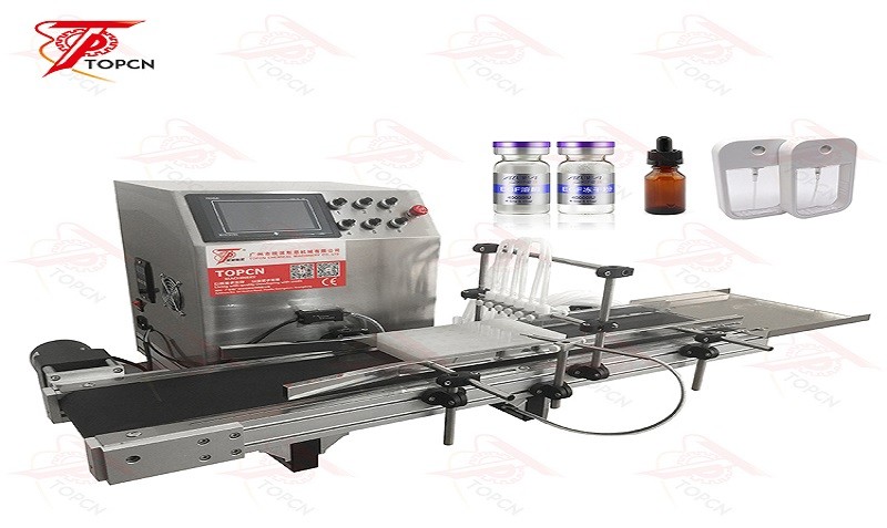 TAFM-609 Automatic peristaltic pump filling machine with bottle mould tray 