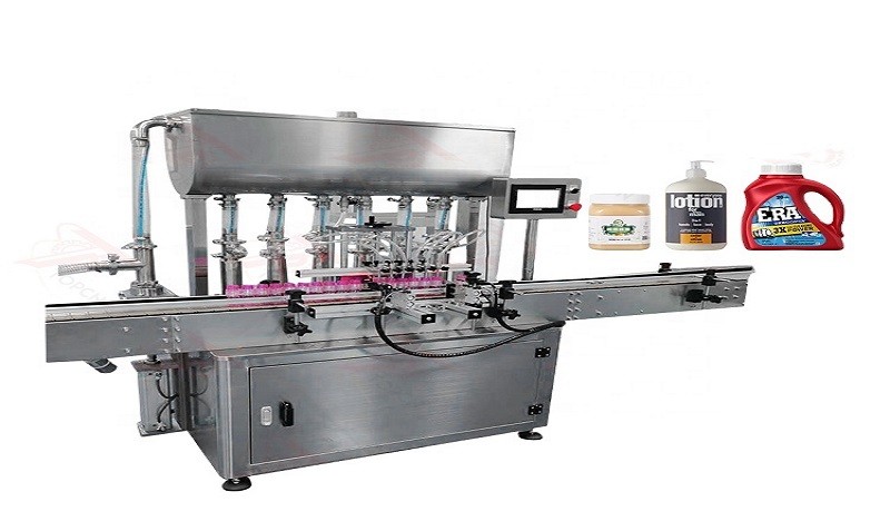 TAFM-4PM Automatic 1/2/4/6/8 Nozzles Paste Filler Honey Shampoo Cream Paste Filling Machine