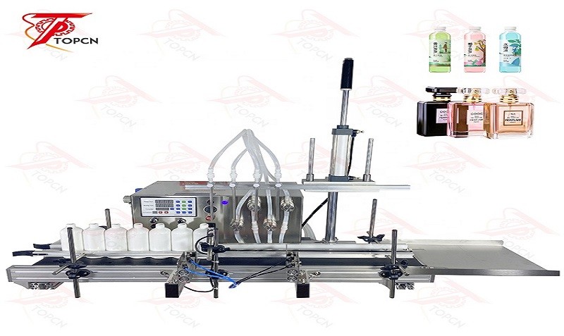 Automatic 4 Heads Diving Head Magnetic Pump Liquid Machine