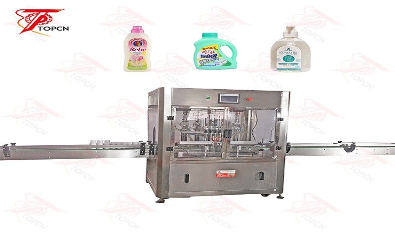 Professional Manufacturer Cream Honey Fruit Puree Soap Detergent 4 6 8 10 Heads Bottle Automatic Paste Liquid Filling Machine