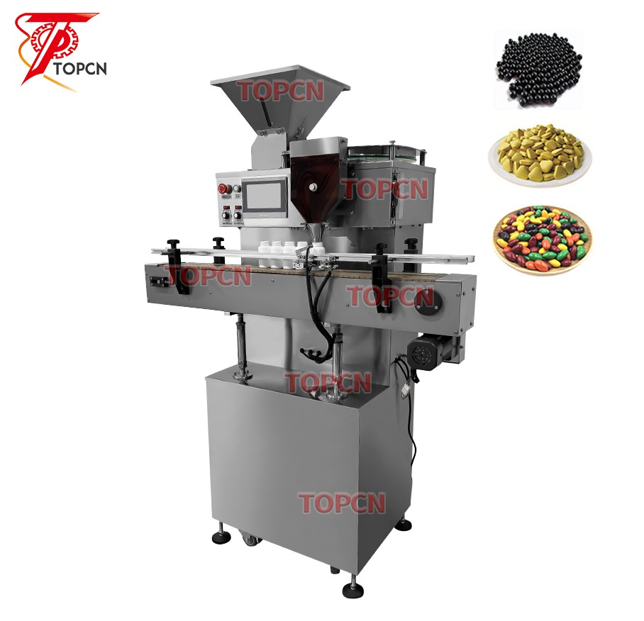 TOPCN Stock Fast Shipping TAFM-JL Electronic Automatic Bottling Counting Tablet Capsule Counting Counter Machine 
