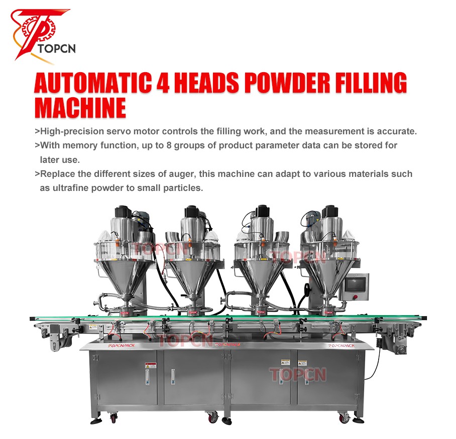 Automatic Auger Tea Powder Chemical Dry Powder Bottle Filling Machine Powder Packaging Machine Automatic Auger Tea Powder Chemical Dry Powder Bottle Filling Machine Powder Packaging Machine