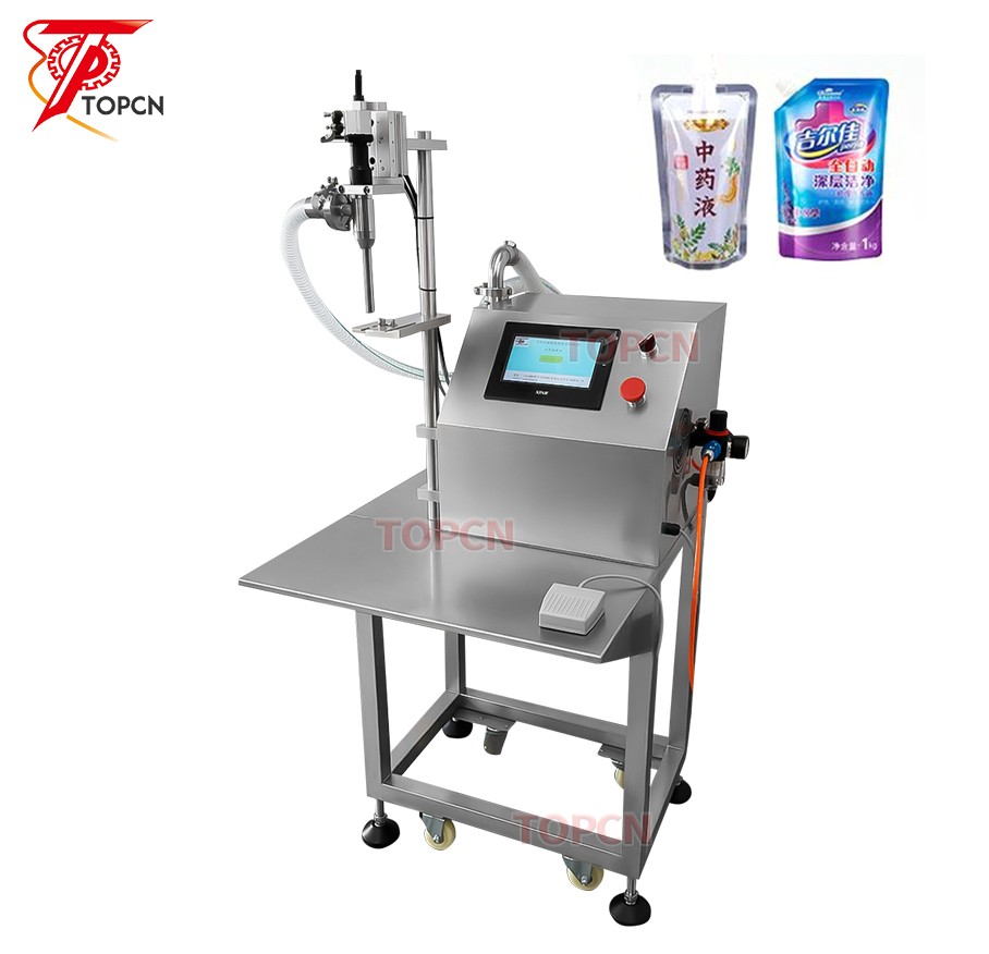 Semi Automatic Lotion Engine Oil Filling Machine 