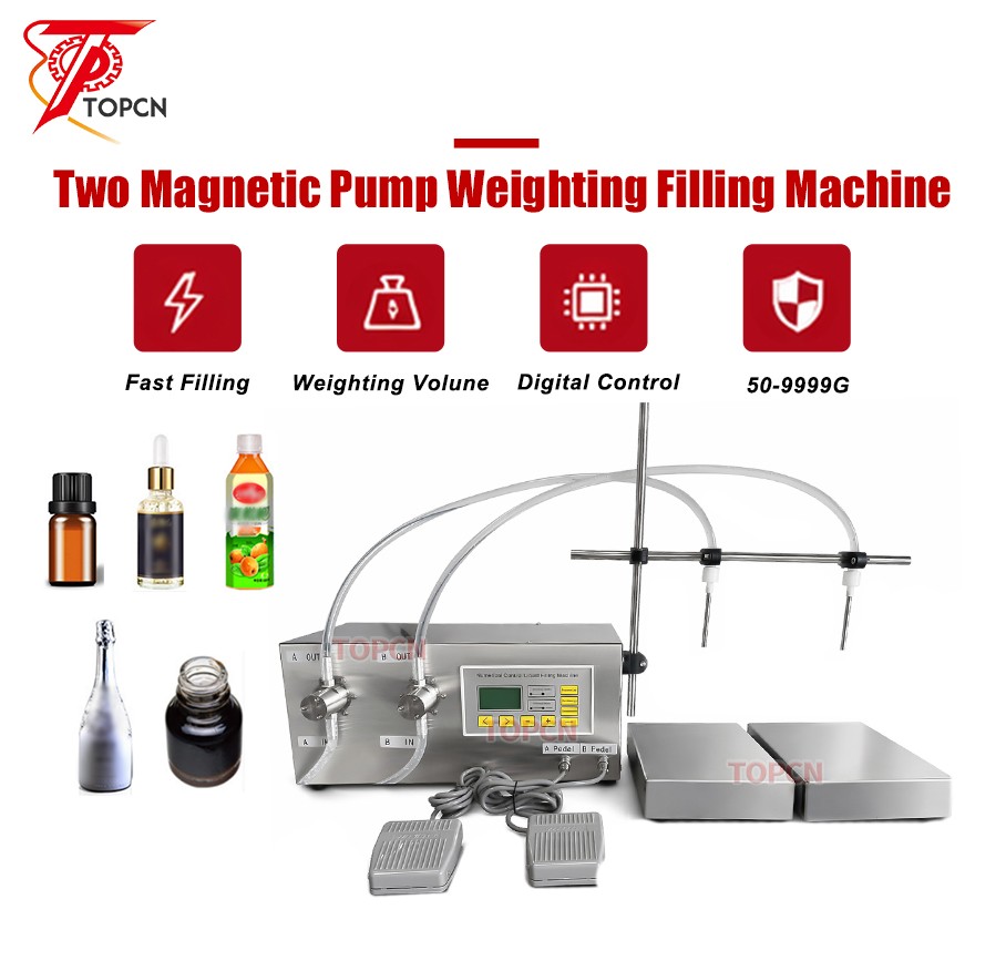 Semi Automatic Desktop Oil Bottle Weighing Filling Machine Semi Automatic Desktop Oil Bottle Weighing Filling Machine