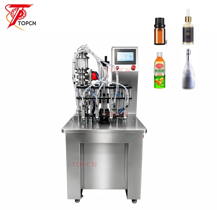 Automatic PLC Control Vacuum Perfume Filling Machine 