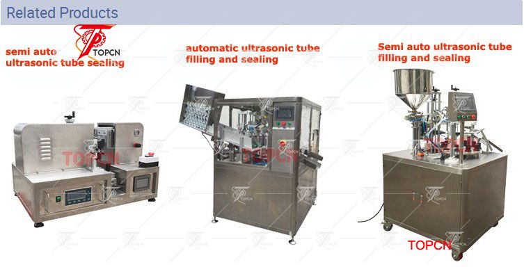 Ultrasonic Soft Tube Filling and Sealing Machine