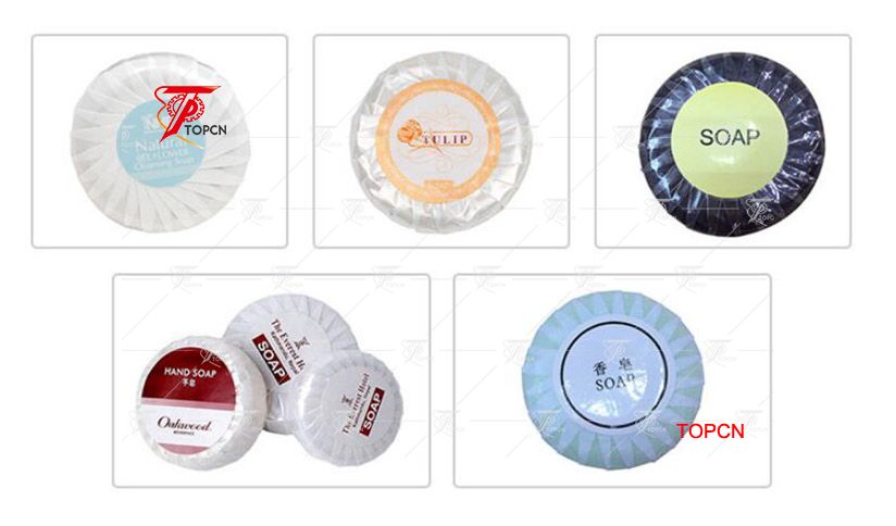 Automatic Round Soap Pleat Wrapping Machine