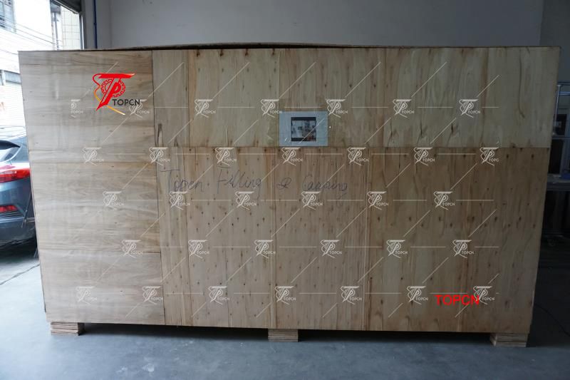 Automatic Inline Type pharmaceutical 4 heads syrup filling machine and capping