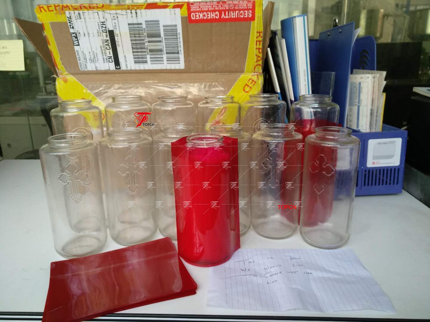 Canada customer purchased Automatic cosmetic cream hot wax grease filling machine with mixing