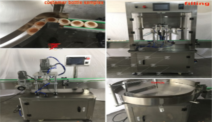  Small Cream Paste Filling Machine