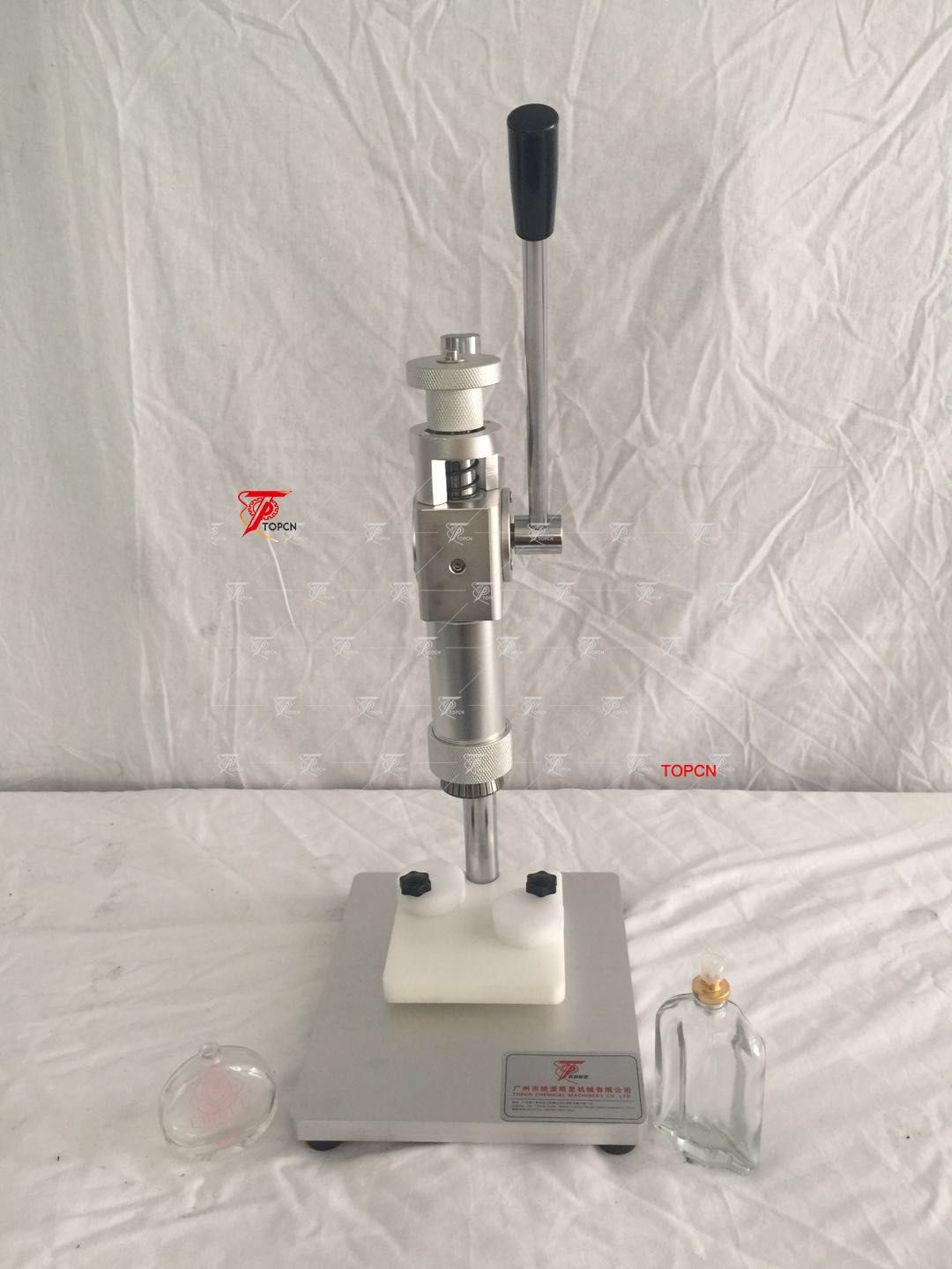 Manual crimping tool perfume bottle crimping machine for bottles