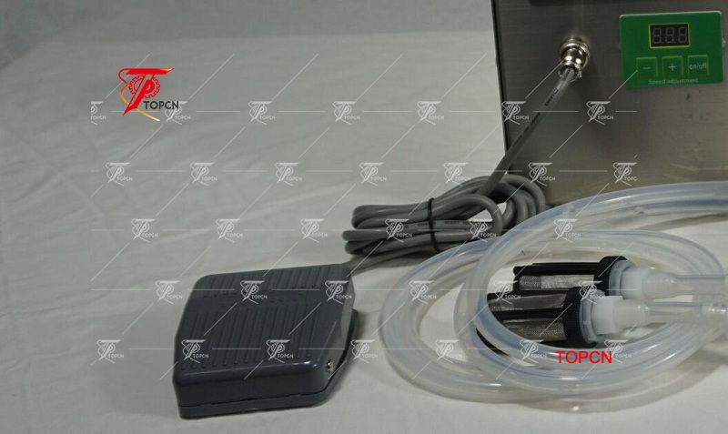 2 Heads Perfume Water Juice Essential Oil Peristaltic Pump Liquid Filling Machine 3-2500ml