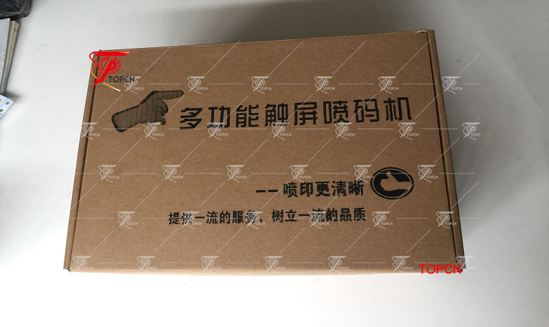 Handheld egg date coder inkjet bar code machine
