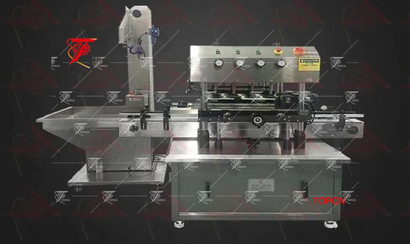 High Speed Inline Automatic Bottle Capping Machine with Conveyor