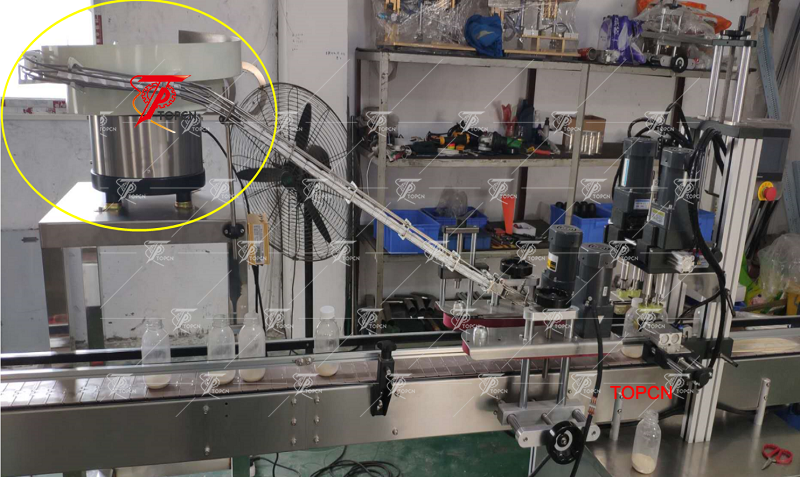 Automatic Linear Lug Capping Machine